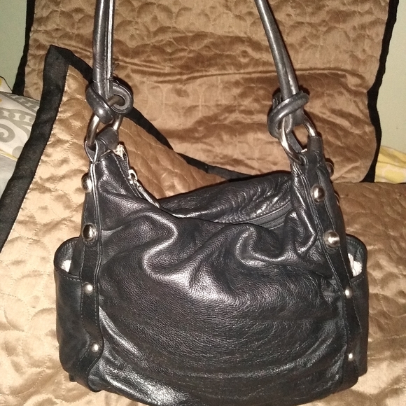 clarks silver bag